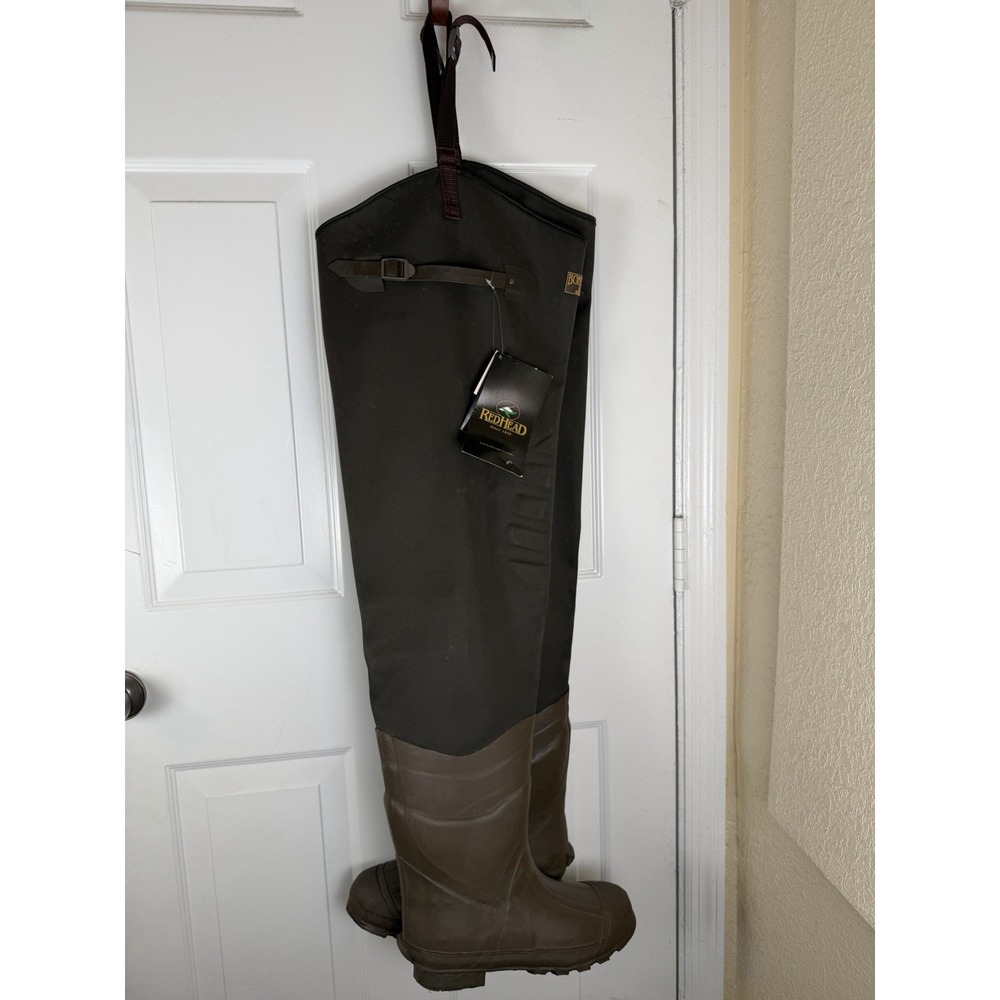 Cabincore Fly Fishing Men's Redhead Hobbs Creek Cleated Hip Waders w Thinsulate